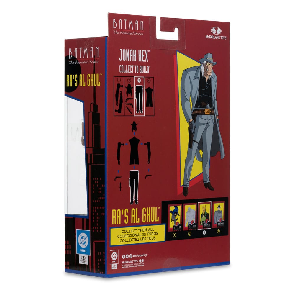 Batman: The Animated Series DC Direct Build-A Action Figures Wave 5 Ras Al Ghul 15 cm